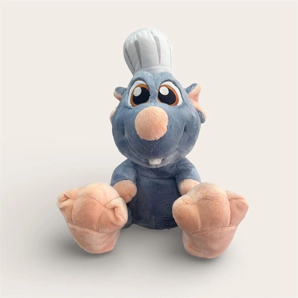 Disney Parks Ratatouille - Chef Remy Big Feet 14” Plush Toy Stuff Animal Toy